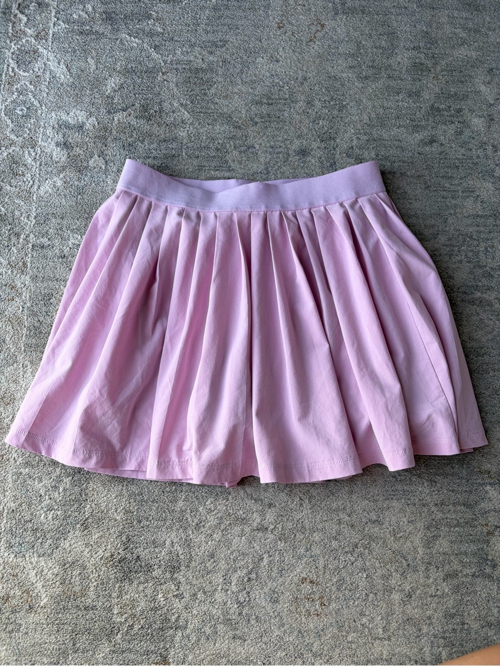 Athleta Girl Pleat Perfect Skort Pink Tennis XL 14 Athletic Under-Shorts